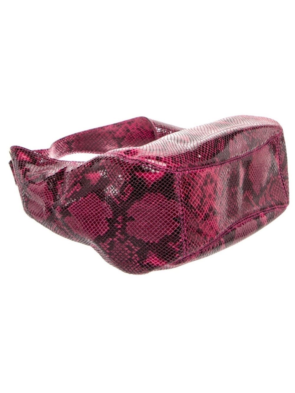 Michael Kors Fuchsia Python-Print Hobo Bag - Picture 6 of 8